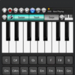 Grand Piano and Keyboard